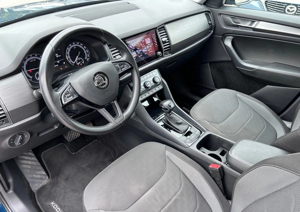 Skoda Kodiaq cena 119900 przebieg: 147122, rok produkcji 2019 z Tarnobrzeg małe 781